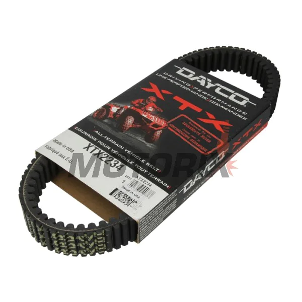 Řemen -DAYCO- DAYXTX2234, 943x37mm, Arctic Cat 700 4x4/1000 MudPro/Thundercat/TRV/Prowler/Wildcat 2007-2014, Suzuki LT-A 700X KingQuad 2005-2007