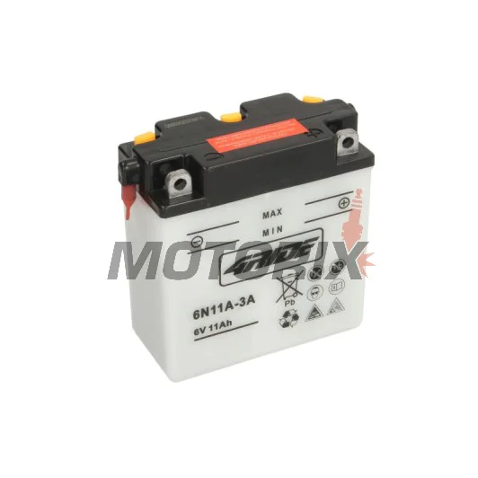 Akumulátor -4 RIDE- 6N11A-3A 4RIDE, 11Ah 6V