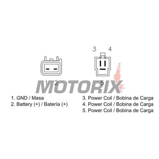 Regulátor dobíjení -DZE- regulátor dobíjení, 12V, 20A, KAWASAKI KLX; SUZUKI DR-Z, RM 250/400 1998-2017