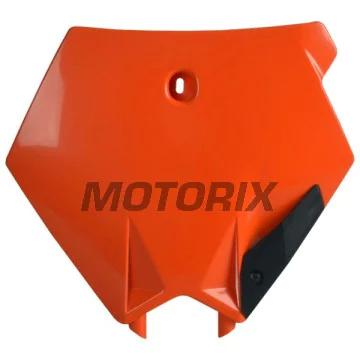 Motokrosová maska/tabulka startovního čísla -POLISPORT- oranžová, KTM SX, SX-F, XC 125-450 2003-2012