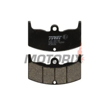 Brzdové destičky -TRW- MCB526, Honda CBX550F Supersport (1982-1984), MVX250F (1988), VT250F/500E (1982-1985), VTR250 Interceptor (1988)
