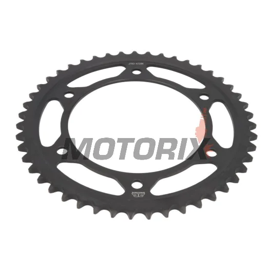 Zadní rozeta -JT- JTR3,47ZBK, 47 zubů, černý zinek, ocelový, BMW F 650 2008-2012, F 700 2018, F 800 2008-2020