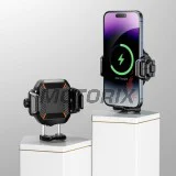 Držák telefonu -4 RIDE- s bezdrátové dobíjení, antivibrační - univerzální