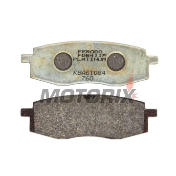 Brzdové destičky -FERODO- FDB411P, Yamaha TT 350/600, YZ 125/250/490 1985-1999