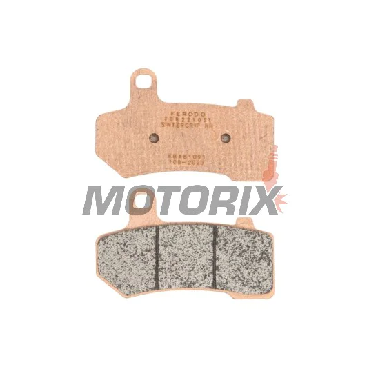 Brzdové destičky -FERODO- FDB2210ST, Harley Davidson Road King/Electra Glide/Tri Glide/Street Glide/Road Glide, V-Rod/Night Rod/Street Rod/V-Rod Muscle 1100-1803 2006-2016