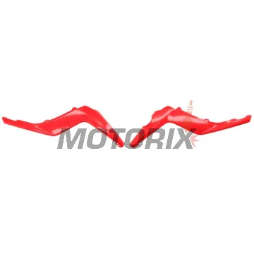 Přední boční plasty -POLISPORT- červené (horní), GAS GAS EC 125-300 2012-2017