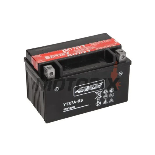 Akumulátor -4 RIDE- YTX7A-BS 4RIDE, 6.3Ah 12V