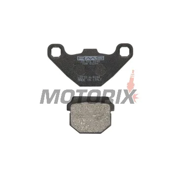 Brzdové destičky -RMS- 22 510 0040, Aprilia RS4 125 2011-2013, 2015, Aprilia RS4 50 2013, 2015, Benelli Zenzero 313 2012-2015, Derbi DXR 200/250 2004-2005, Hyosung SB 50 2006-2008, Hyosung SD 50 1999-2004, Keeway FLASH 2T 50 2006-2009