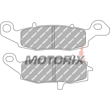 Brzdové destičky -FERODO- FDB2048EF, Kawasaki ER-6/Versys/KLR/VN/Z/Zephyr/ZR-7 650-1600 1996-2007, Suzuki V-Strom/Bandit/GSX 750F/SV 650/Intruder 600-1500 1998-2015