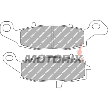 Brzdové destičky -FERODO- FDB2048EF, Kawasaki ER-6/Versys/KLR/VN/Z/Zephyr/ZR-7 650-1600 1996-2007, Suzuki V-Strom/Bandit/GSX 750F/SV 650/Intruder 600-1500 1998-2015