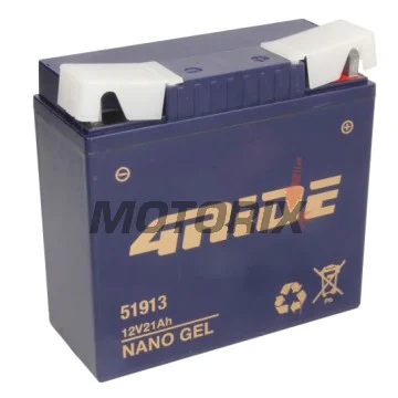Akumulátor -4 RIDE- 51913 4RIDE GEL, 21Ah 12V
