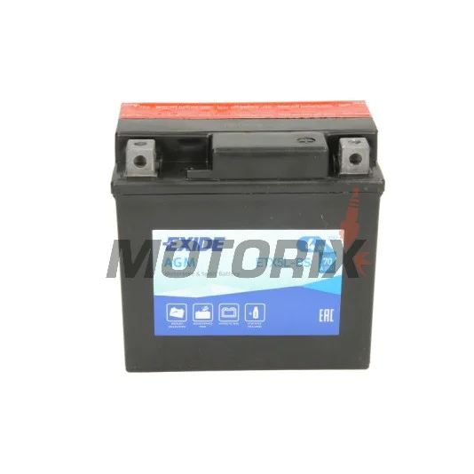 Akumulátor -EXIDE- YTX5L-BS, 4Ah 12V