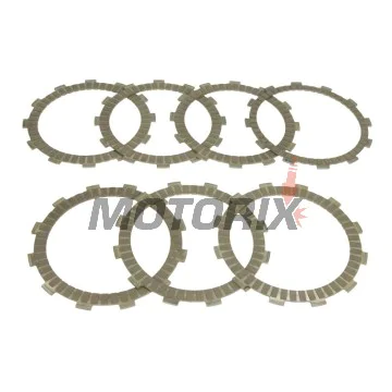 Sada spojkových lamel -TRW- MCC115-7, Honda CRF450R, Honda XBR500/500S, Suzuki DL650 V-Strom/V-Strom ABS/XT, Suzuki SV650/S/SA/ABS/X