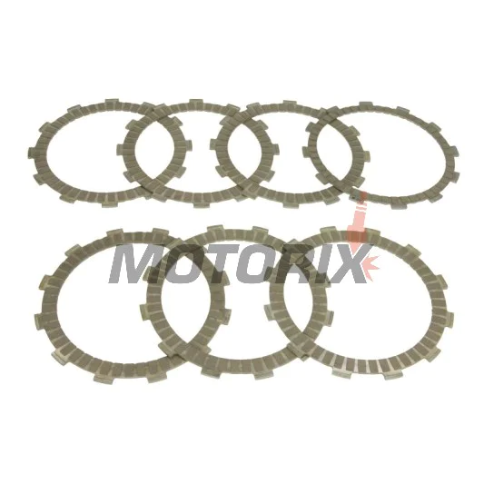 Sada spojkových lamel -TRW- MCC115-7, Honda CRF450R, Honda XBR500/500S, Suzuki DL650 V-Strom/V-Strom ABS/XT, Suzuki SV650/S/SA/ABS/X