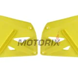 Přední boční plasty -POLISPORT- žluté, SUZUKI RM 125/250 2001-2008