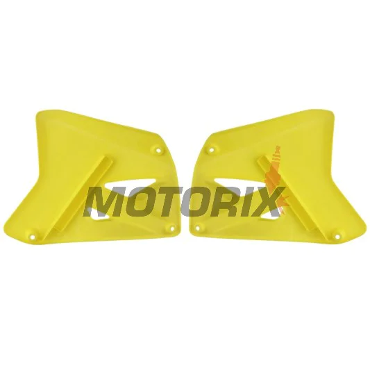 Přední boční plasty -POLISPORT- žluté, SUZUKI RM 125/250 2001-2008