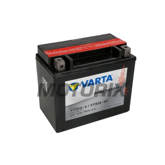 Akumulátor -VARTA- YTX12-BS, 10Ah 12V