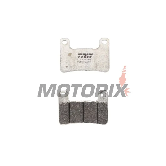 Brzdové destičky -TRW- MCB752CRQ, Harley-Davidson XR1200X Sportster + Hyosung GT650R Comet/GV700 Aquila + Kawasaki H2 Ninja SX/Z1000-Z1000SX/ZX10R/ZX1000 Ninja + Suzuki GSX1300R Hayabusa/GSX-R600-1000/GSX-S1000 (2004-2020)