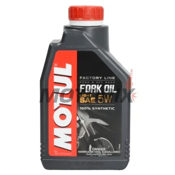 Olej do tlumičů -MOTUL- Factory Line, pro přední vidlice/vidlice, 5W, 1L