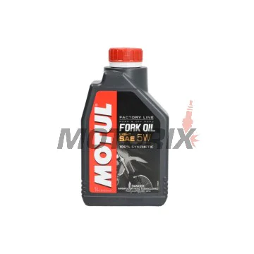 Olej do tlumičů -MOTUL- Factory Line, pro přední vidlice/vidlice, 5W, 1L
