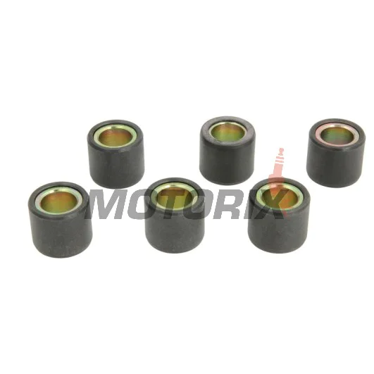 Válečky variátoru -RMS- 25x22mm, 27.3g, 6ks, Gilera Nexus 500 2003-2005, Piaggio Beverly 500 2002-2004, Piaggio X9 500 2001-2005