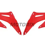 Přední boční plasty -POLISPORT- červené, HONDA CRF 450 2002-2004