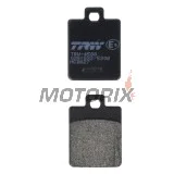 Brzdové destičky -TRW- MCB827, Gilera Runner/SP 50 (1999-2010), Stalker 50 (1997-2001), Piaggio/Vespa ET2 50 (1997-2005), ET4 50/125/150 (1996-2009), LX/LXV 50/125/150 (2005-2017), Liberty 50/125/150/200 (1997-2015), MP3 125-500 (2006-2015), NRG mc2/mc3 5