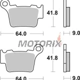 Brzdové destičky -BREMBO- 07BB27SD, KTM EXC/EXC-R 450 (2008-2011)