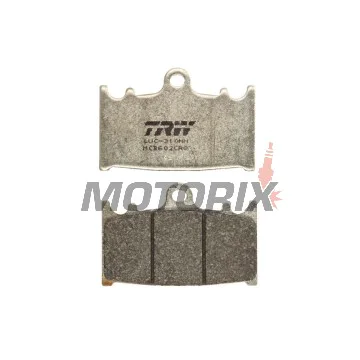 Brzdové destičky -TRW- MCB602CRQ, Kawasaki GPZ, KLZ, VN, ZR, ZX, ZX-6R, ZX-9R, ZXR, ZZR 1989-2019; Suzuki GSF, GSR, GSX, GSX-R, RGV, SV 1988-2017