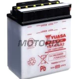 Akumulátor -YUASA- YB14A-A2, 15Ah 12V