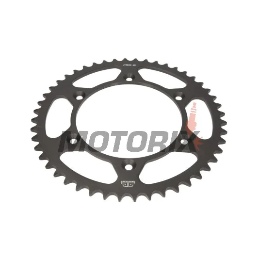 Zadní rozeta -JT- JTR822,48, 48 zubů, ocelový, Betamotor RR 250/400/450 2005-2012, RR 520 2010-2014, RR 525 2005-2009, RR Enduro 250/450/525 2005-2008, RR Enduro 350 2012, Cagiva WMX 125/250 1989-1992, Gas Gas EC 125/300 2000-2012