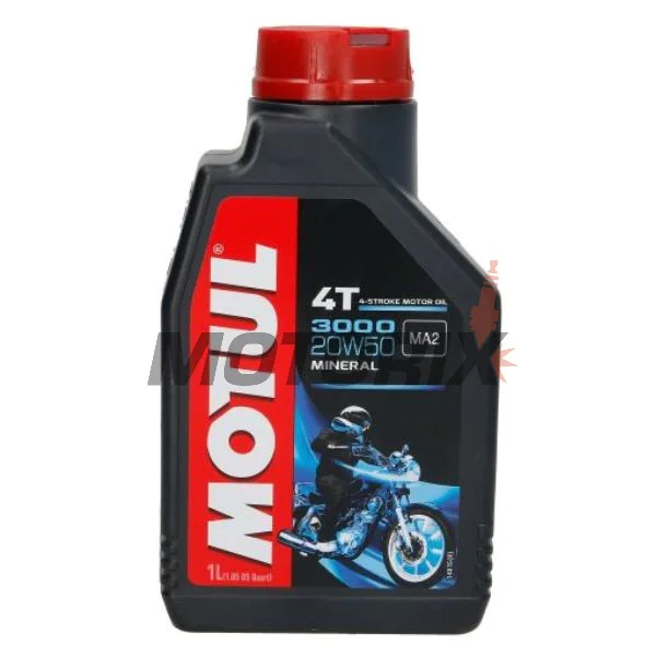 Motorový olej -MOTUL- 3000, 20W50, minerální, 1L
