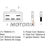 Regulátor dobíjení -DZE- regulátor dobíjení, 12V, 25A, HONDA CB 350-750 1969-1978