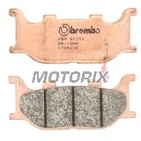 Brzdové destičky -BREMBO- 07042XS, Yamaha FZ6 600/MT-03 660/SR 125/XJ 600S Diversion/XV Virago 125 250/XVS Drag Star 125 250 1100/YP Majesty 250 400 (1995-2009)