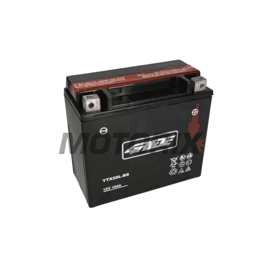 Akumulátor -4 RIDE- YTX20L-BS 4RIDE, 18.9Ah 12V