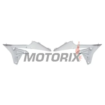 Přední boční plasty -POLISPORT- bílé, YAMAHA WR, YZ 250/450 2014-2019