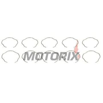 Gufera přední vidlice -TOURMAX- Kawasaki EX 250 1996-2002, Kawasaki GPX 750 1987-1989, Kawasaki GPX 600 1988-1990, Kawasaki GPZ 600 1988, Kawasaki KL 650 1987-1991, Kawasaki KLR 600 1991, 1993-1994, Kawasaki KX 80 1996-1997