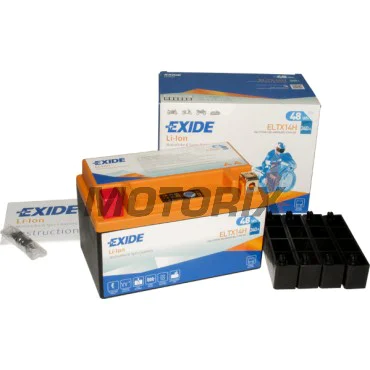 Akumulátor -EXIDE- ELTX14H, 48Wh (4Ah), 12V, Lithium-ion