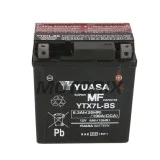 Akumulátor -YUASA- YTX7L-BS, 6Ah 12V