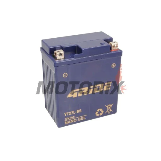 Akumulátor -4 RIDE- YTX7L-BS 4RIDE GEL, 7Ah 12V