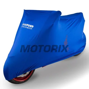 Plachta na motocykl -OXFORD- Protex Stretch vnitřní, modré, XL