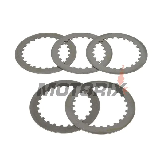 Sada ocelových spojkových lamel -TRW- MES326-5, Honda CBF 250 (2004-2006), CR 125 (1984-1985), CRM 125 (1990-1999), NSR 125 (1989-2003), NX 250 (1988-1995), TRX 400-450 (1998-2002), VT 500 (1984-1985), XL 350 (1985-1988), XR 250 (1984-1997)