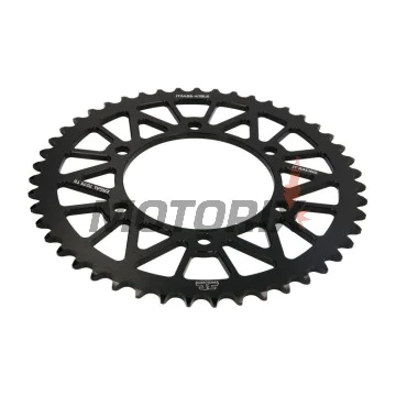 Zadní rozeta -JT- JTA486,47BLK, 47 zubů, černý, hliníkový, Kawasaki ZZR 250 1990-2003, Yamaha YZF-R1 1000 2009-2014