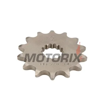 Přední pastorek -JT- JTF520,14, 14 zubů, Cagiva Navigator 1000 2001-2005, Raptor 650 2001-2007, V-Raptor 650 2001-2007, Hyosung Comet 650 2006, 2010, GT 650 2004-2012, Kawasaki W 650 1999-2006, ZR 750 1991-1994, ZR-7 750 1999-2004