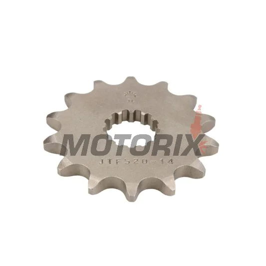 Přední pastorek -JT- JTF520,14, 14 zubů, Cagiva Navigator 1000 2001-2005, Raptor 650 2001-2007, V-Raptor 650 2001-2007, Hyosung Comet 650 2006, 2010, GT 650 2004-2012, Kawasaki W 650 1999-2006, ZR 750 1991-1994, ZR-7 750 1999-2004