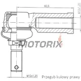 Vnější čep řízení -4 RIDE- Honda TRX 450/500/650/680 2001-2017