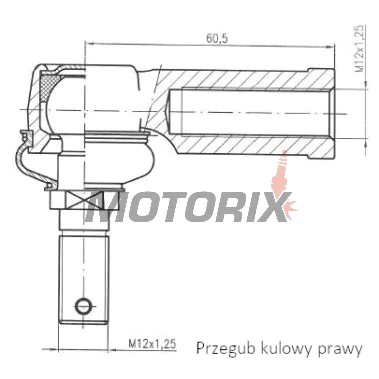 Vnější čep řízení -4 RIDE- Honda TRX 450/500/650/680 2001-2017