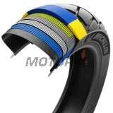 Zadní silniční pneumatika -MICHELIN- 170/60R17, ANAKEE ADVENTURE 2