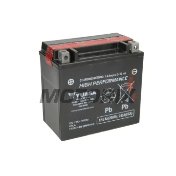Akumulátor -YUASA- YTX14H-BS, 13Ah 12V