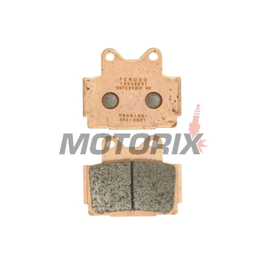 Brzdové destičky -FERODO- FDB386ST, Yamaha FZR 400RR, FZS Fazer 600, RD 350LC/LCF, SRX 600, TDR 250, XJ 600S Diversion 1985-2003